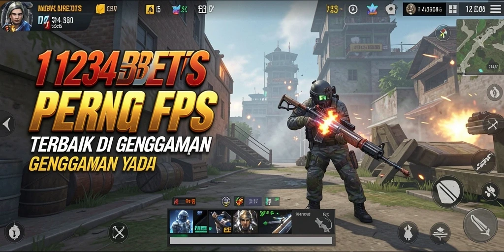 Screeenshot tampilan gameplay intens dalam 1234BETS.