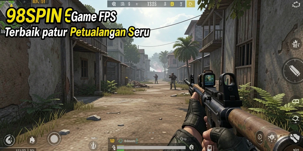 Gameplay intens dalam 98SPIN dengan aksi tembak-menembak yang seru.