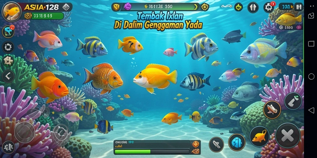 Tangkapan ikan besar dalam ASIA128 yang seru dan menegangkan.