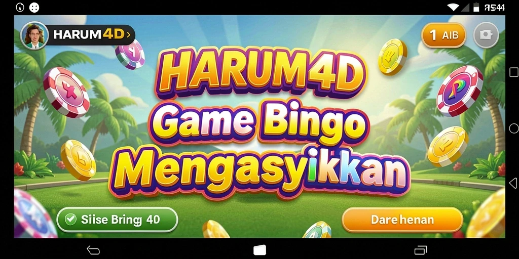 Gameplay seru HARUM4D yang penuh warna dan interaksi pemain.