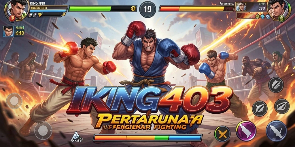 Tampilan screenshot KING403 yang menampilkan aksi pertarungan seru dan karakter yang menawan.