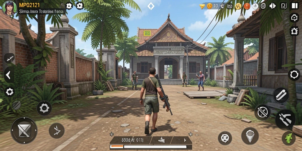 Tampilan gameplay MPO2121 yang mengasyikkan dan realistis.