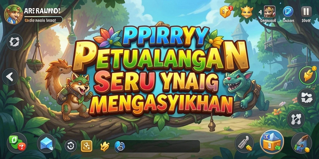 Tampilan gameplay PPRRYY yang menakjubkan dalam petualangan.