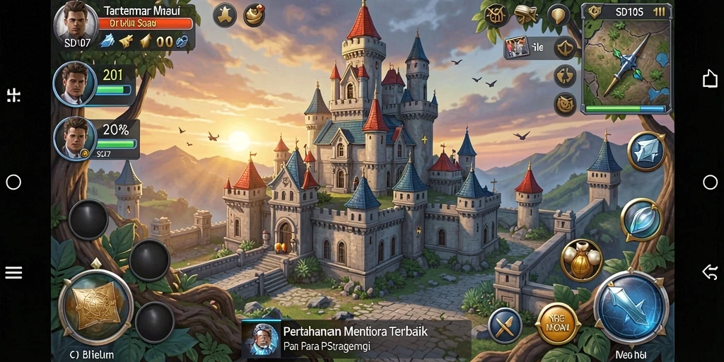 Gameplay menarik SD107 dengan strategi Tower Defense yang mendebarkan.